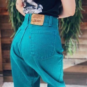 80s Vintage Orange Tab Levi Jeans